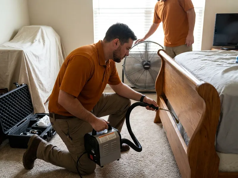 Bed Bug Thermal & Liquid Remediation in Cedar Hill, TX
